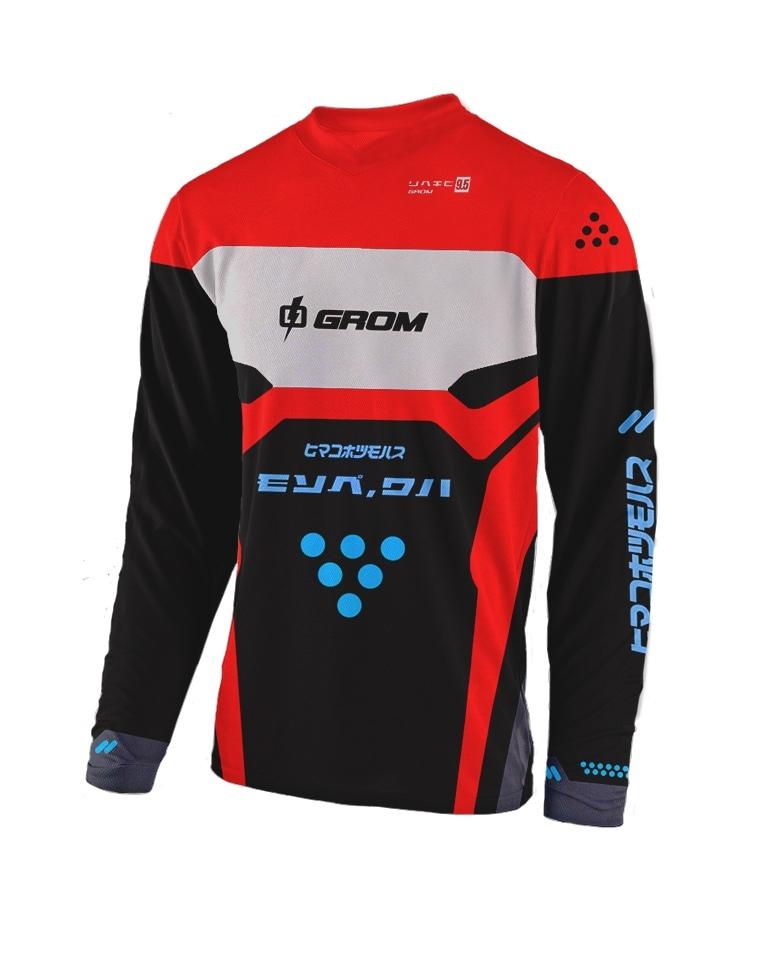 Джерси кросс GROM Unit 9.5 red