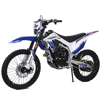 Мотоцикл кроссовый Motoland MTX250 (172FMM) синий 21/18